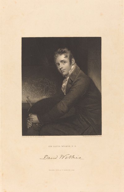 Sir David Wilkie, R.A. de John Henry Robinson after Sir William Beechey