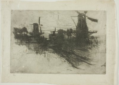 Atardecer de John Henry Twachtman