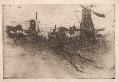 Tarde, Dordrecht, 1881-1883 de John Henry Twachtman