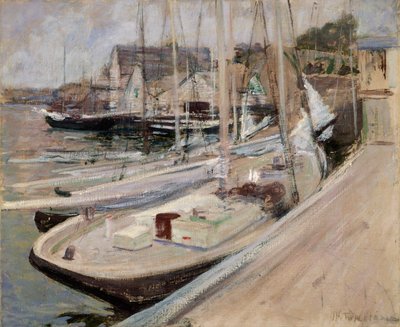 Barcos de pesca en Gloucester de John Henry Twachtman