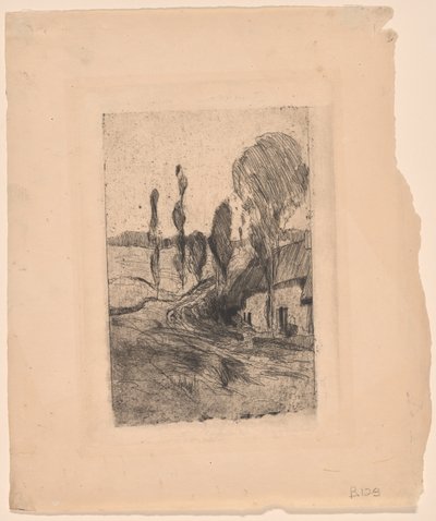 Paisaje francés de John Henry Twachtman