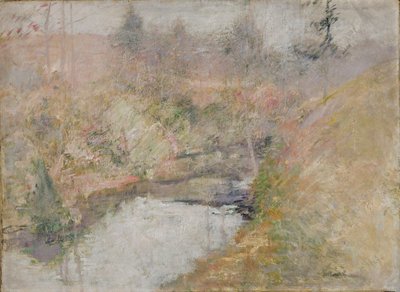 Piscina Hemlock de John Henry Twachtman
