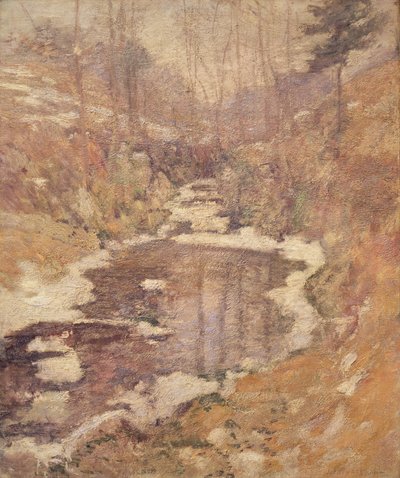 Piscina de Cicuta, c.1900 de John Henry Twachtman