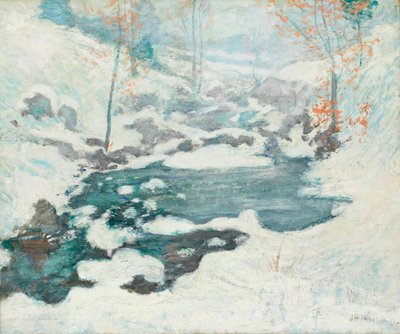 Congelado, c. 1889 de John Henry Twachtman