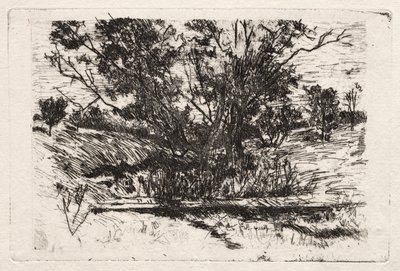 Paisajismo cerca de Cincinnati de John Henry Twachtman