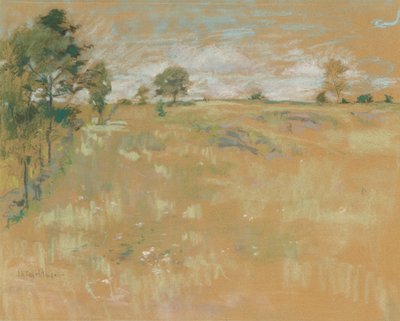 Pastos, Greenwich, Connecticut de John Henry Twachtman