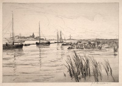 El Dique de Holanda de John Henry Twachtman