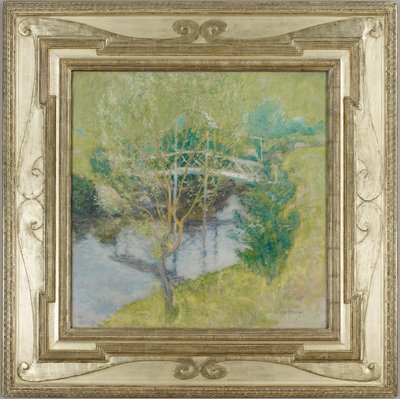 El puente blanco de John Henry Twachtman
