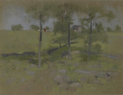 Tres Árboles, c.1888-95 de John Henry Twachtman