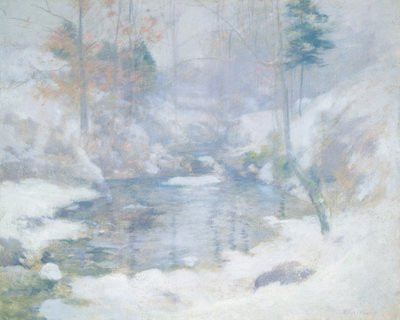 Armonía de invierno, c. 1890-1900 de John Henry Twachtman