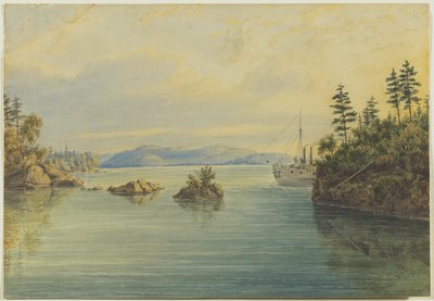 En las Mil Islas, c.1865 de John Herbert Caddy