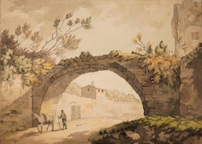 Un arco en Italia, c.1798 de John Herman Merivale