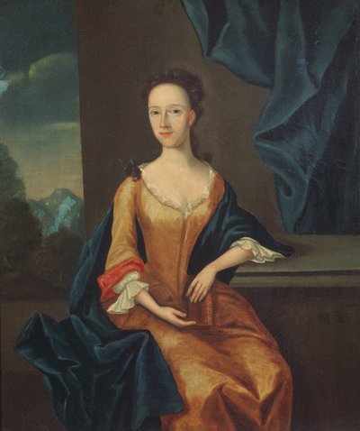 Sra. Thomas Freame (1704-c.1751) después de un original atribuido a Sir Godfrey Kneller, c.1742 de John Hesselius