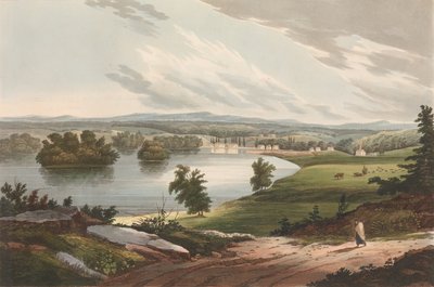 Fuerte Edward No. 10 del Portafolio del Río Hudson de John Hill