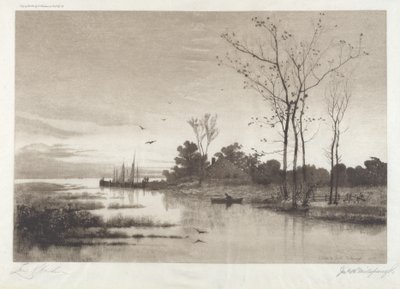 Río Shrewsbury de John Hill Millspaugh
