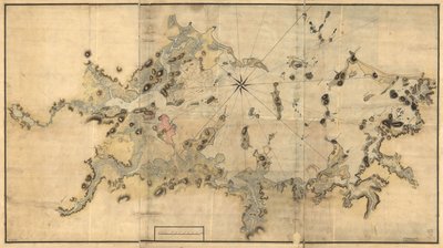 [El puerto de Boston, con sus alrededores, &c. de John Hills