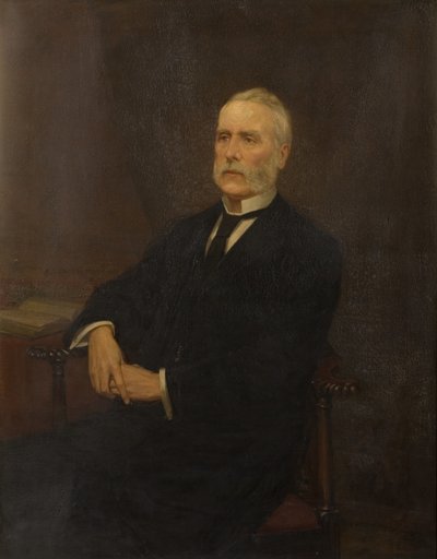 Retrato de John Hall de John Hodgson Campbell
