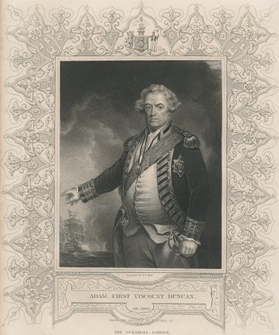 Adam Duncan, 1er Vizconde Duncan de Camperdown de John Hoppner