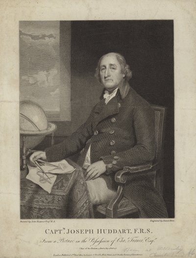 Capitán Joseph Huddart de John Hoppner