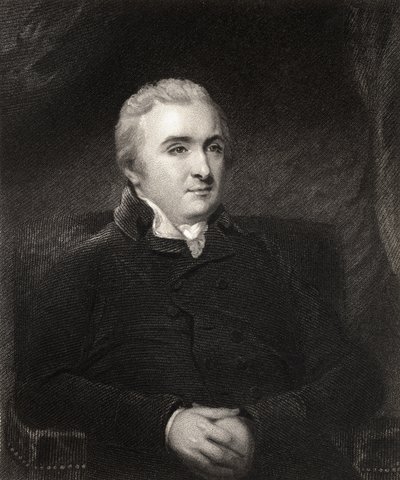 Dr. Matthew Baillie, grabado por H. Cook, de 