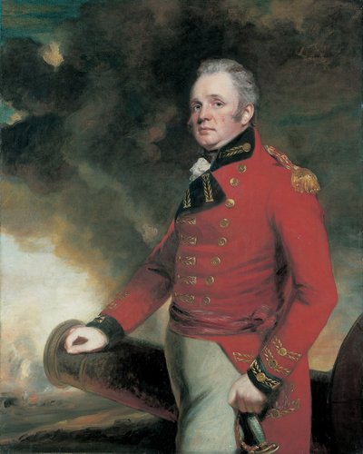 Teniente General Sir Thomas Maitland ca 1812 de John Hoppner