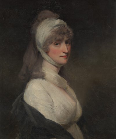 Sra. Thomas Pechell Charlotte Clavering, fallecida en 1841, 1799 de John Hoppner