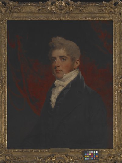 Retrato de William Inigo Jones (óleo sobre lienzo) de John Hoppner