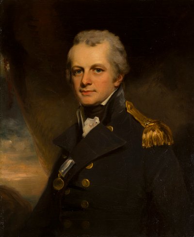 Retrato del almirante John Willett Payne, c.1772-1803 (óleo sobre lienzo) de John Hoppner