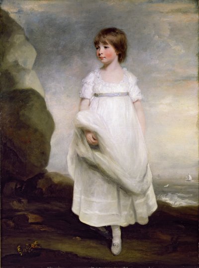 Retrato de Anne Isabella Milbanke (1792-1860), más tarde Lady Byron, c.1800 (óleo sobre lienzo) de John Hoppner