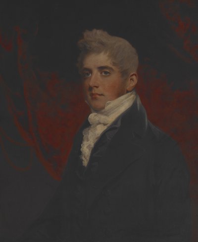 Retrato de William Inigo Jones, c.1800 (óleo sobre lienzo) de John Hoppner