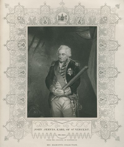 Sir John Jervis en 1795 de John Hoppner