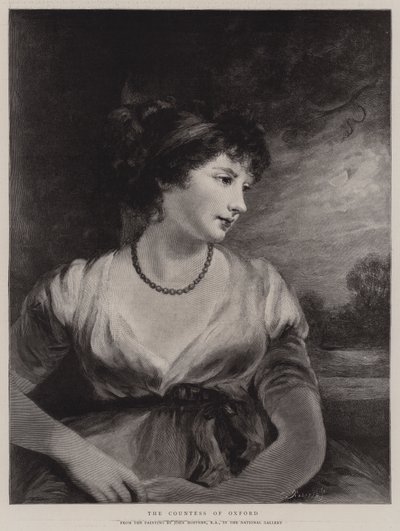 La condesa de Oxford de John Hoppner