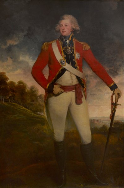 El duque de York y Albany (óleo sobre lienzo) de John Hoppner