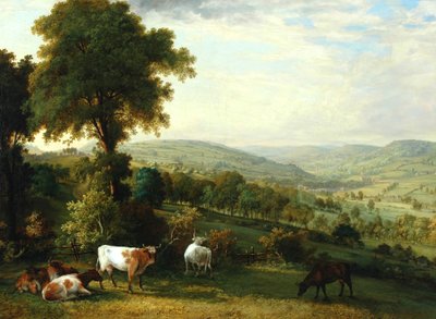 Vista del valle de Shibden de John Horner