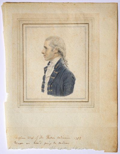 Portrait of Sir Captain West of the Dutton Indiaman de John I Smart
