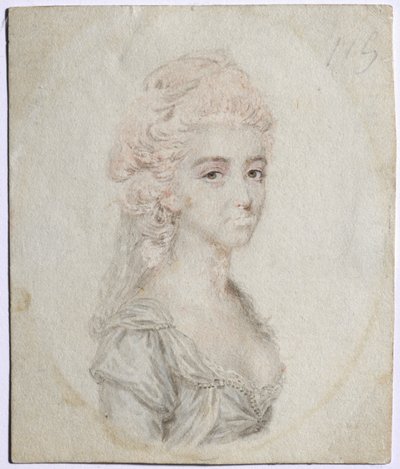Retrato de una mujer de John I Smart