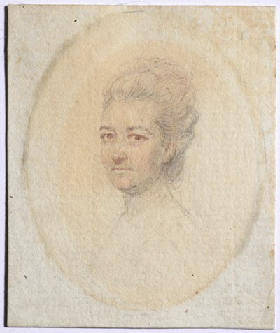 Retrato de una mujer, c. 1775 de John I. smart