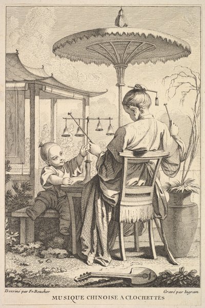 Música de campanas chinas, 1741-63 de John Ingram