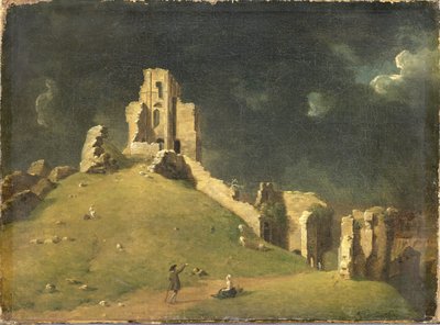 Castillo de Corfe, Dorset de John Inigo Richards