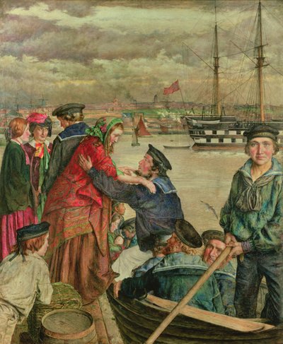 Enamorados y esposas, 1860 de John J. Lee