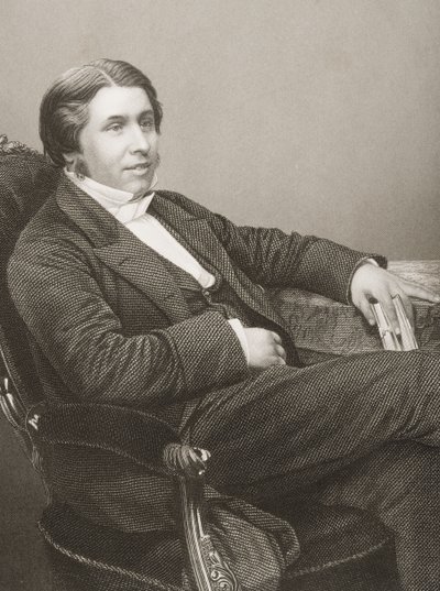 Charles Haddon Spurgeon (1834-92) (grabado por D.J. Pound de una fotografía, de 