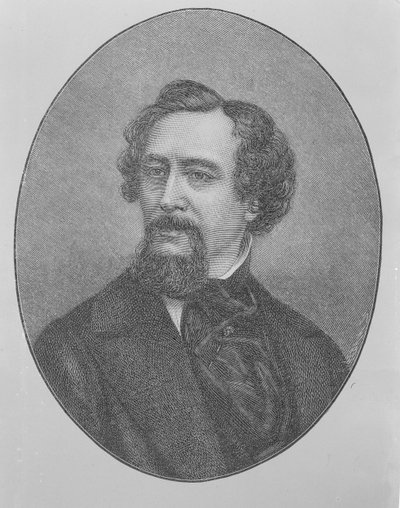Charles John Huffam Dickens (1812-70) de John Jabez Edwin Paisley Mayall