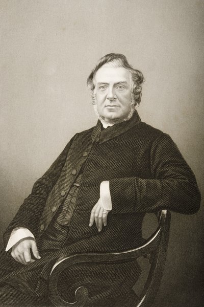 Hugh Stowell (1799-1845) grabado por D.J. Pound de una fotografía, de 