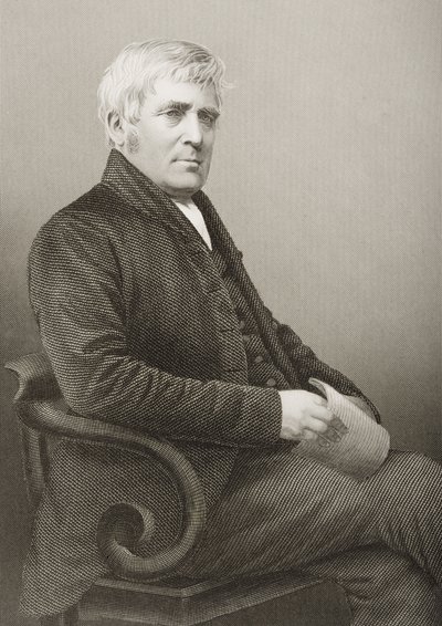 Joseph Sturge, grabado por D.J. Pound de una fotografía, de 