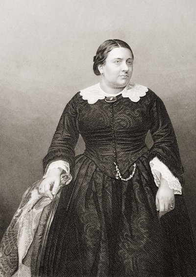 Madame Marietta Alboni (1824-94) grabado por D.J. Pound a partir de una fotografía, de 
