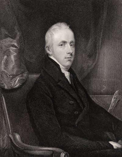 George Howard, 6º Conde de Carlisle, grabado por T.A. Dean, de 