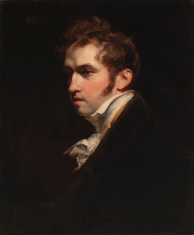 Retrato de un hombre, principios del siglo XIX de John Jackson