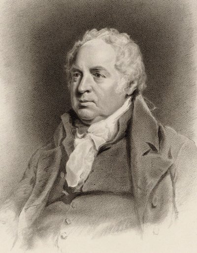 Retrato del violinista y compositor William Shield de John Jackson