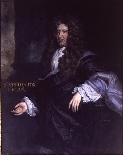 Sir Stephen Fox (1627-1716) Pagador General de John James Bakker