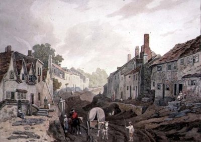 Escena de calle, Erith, Kent de John James Chalon